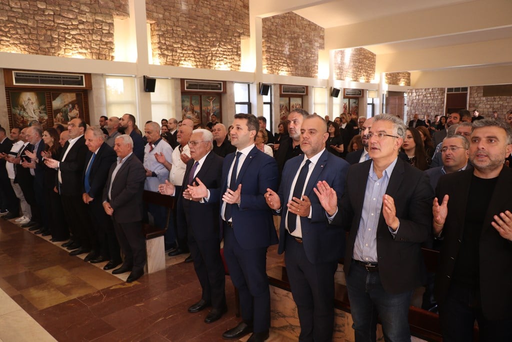 عبد المسيح شارك في ذكرى استشهاد جود البايع ممثلًا رئيس الكتائب